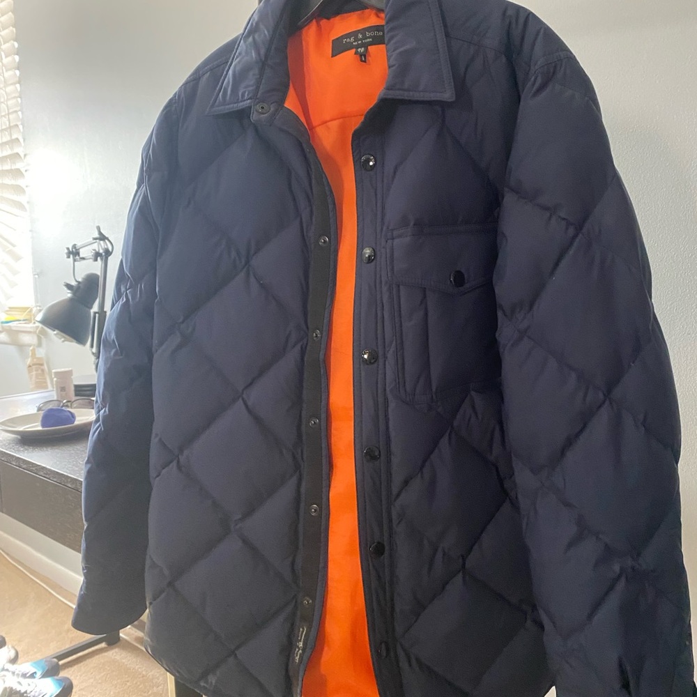 Rag And Bone Navy Jacket - image 1